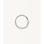ブレスレット FORSOMEONE PEARL BRACELET SILVER メンズ