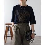 tシャツ CHARLTON刺繍ロゴTシャツ レディース