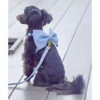 犬 ハーネス リード スウェード ビッグリボンハーネス