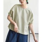 ブラウス シャツ リネンタッチ ドルマンスリーブブラウス レディース