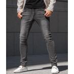 ショッピングスキニー ジーンズ 「SOMEDIFF」ブラストデニムパンツ メンズ スキニーパンツ デニムパンツ ジーンズ タイト 細身 ジーパン 春夏秋冬 メンズ