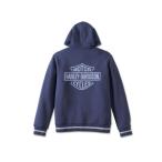 パーカー Bar & Shieldユナイテッドファスナー式パーカー メンズ レディース