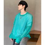  свитер вязаный [neos -addictive design-] Roo z Silhouette сетка sia- вязаный тянуть over tops 