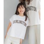 tシャツ キッズ 親子お揃いロールアップ袖ロゴTシャツ キッズ 子供服 男の子 女の子
