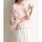tシャツ レーススリーブカットソー トップス レディース メンズ