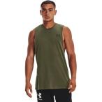 タンクトップ UAレフトチェスト カットオフ タンク（トレーニング/メンズ） メンズ