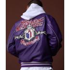 スタジャン VARSITY JACKET CROWN LOGO / バーシティ ジャケット クラウンロゴ / AVIREX / アヴィレックス メンズ