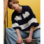 ポロシャツ BORDER MESH POLO SHIRT / ボーダーメッシュポロシャツ メンズ レディース