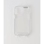 メンズ モバイルケース 「WEB限定」「Topologie」Bump Phone Case Clear iPhone 13 Pro スマホケース