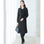 セットアップ シンプルテーラードジャケットセレモニースーツ入学式＆喪服スリットワンピースフォーマル セットアップ 入園式 卒園式 母親 40代 30代