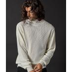 セーター ニット ウールブレンドタートルネックニット メンズ