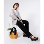 ショッピングセール ボトムス ジーンズ デニム デニムパンツ PERSON'S/パーソンズ OTONA ストレート ウエストゴム ボトムス デニムパンツ ジーンズ レディース