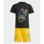 キッズ ジャージ SHORT TEE SET / Tシャツ ＆ ショーツ セットアップ / ハーフパンツ / アディダスオリジナルス adidas O