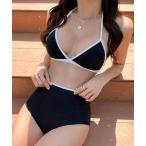  купальный костюм высокий талия 2 пункт выставить бикини купальный костюм / плавание одежда женский 