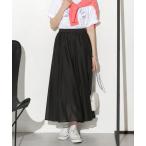 スカート スパンローンシアーゴアードスカート レディース