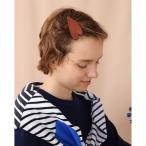 ヘアクリップ BEAMS BOY / レザー ハート バレッタ