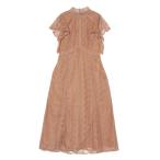 ドレス LADYストライプレースワンピース