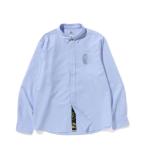 シャツ ブラウス メンズ APE HEAD EMBROIDERY OXFORD SHIRT M