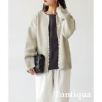 カーディガン パールカーディガン レディース