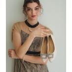 パンプス ビジュースウェードパンプス