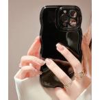 スマホケース 「urge select」ワンカラー ウェーブデザイン iPhoneケース「iPhoneシリーズ/各種機種対応」 (ストラップホールあり