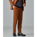 スラックス 「セットアップ対応/FLEX PANTS」ネオスウェード ツイル イージーパンツ メンズ レディース