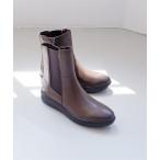 ショッピングラウンドトゥ ブーツ 「撥水 防滑 断熱+発熱」サイドゴアスニーカーブーツ/21496 レディース