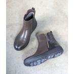 ショッピングブーツ ブーツ 「撥水 防滑 断熱+発熱」サイドファスナースニーカーブーツ/21497 レディース