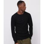 ショッピングメンズ tシャツ tシャツ 「DAILY/デイリー」L/S THERMAL HENRY NECK T-SHIRT / 長袖 サーマル ヘンリーネックＴシャツ / AVI
