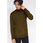 セーター ニット HIGH STREET∴MIXモールタートルネックニット メンズ