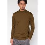 ショッピングHIGH tシャツ HIGH STREET∴シルケットポンチ長袖モックネック メンズ