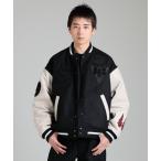 スタジャン Evisen x DELUXE VAR SITY BOYS JACKET メンズ レディース