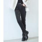 パンツ 「洗える」23区DENIM ベルベットストレッチ スキニーパンツ レディース