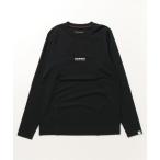 tシャツ 「速乾」QD ロゴプリント ロングスリーブ Tシャツ AF メン / QD Logo Print Longsleeve T-shirts A