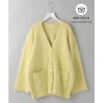 カーディガン 「WEB限定」「追加2」シャギーロングVネックカーディガン レディース