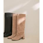 ショッピングロングブーツ ブーツ 「REMME（レメ）」ヒールロングブーツ レディース