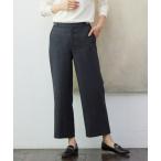 ショッピングツイード パンツ T/W 杢 ライトツイード セミワイド パンツ レディース