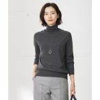 ニット セーター 「洗える」PRINCE タートルネック ニット レディース