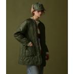 ミリタリージャケット モッズコート L-QUILTING LINER JACKET/ キルティングライナージャケット レディース