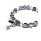 ショッピングブレスレット ブレスレット 「 NOLITA / ノリータ 」オーラクリスタル 水晶 ラブラドライト チャーム付き 天然石ブレスレット レディース メンズ