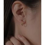 イヤリング 「novice」Simple Hoop Earring「Stainless」 レディース
