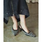 パンプス ビジューミュール / Bijou Mules