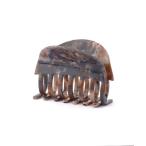 ヘアクリップ マルチ柄ハーフムーンバンス