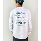 tシャツ Tシャツ NEW ERA/ニューエラ ロンT オーバーサイズ バックプリント 13755435/13755436/13755437