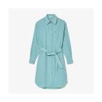 シャツワンピース ワントーンシャツドレス