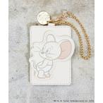 パスケース FLAPPER:トムとジェリー くすみカラー タフィー　ジェリー　パスケース