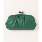 財布 ペルケ perche / ジェムストーンがま口長財布 レディース