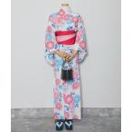 浴衣 浴衣3点セット(浴衣+帯+下駄) レディース
