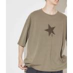 tシャツ Tシャツ レディース AGING REMOVAL ONE STAR TEE