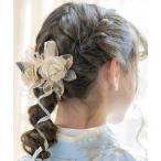 ヘアクリップ フラワーバンスクリップ